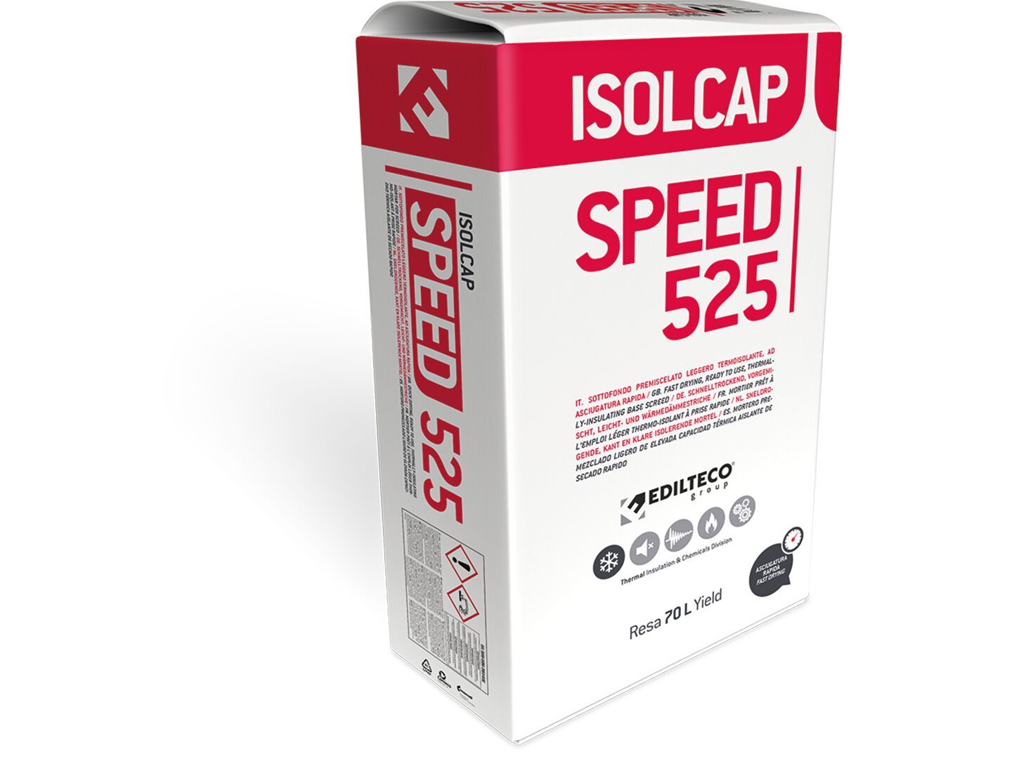 Предварительно смешанный для теплоизоляционной стяжки EDILTECO Group Isolcap ARCH-00061999 - Вид №1