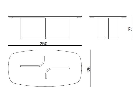 Обеденный стол Bizzotto Italia Atmosphera ARCH-00016685 - Вид №2