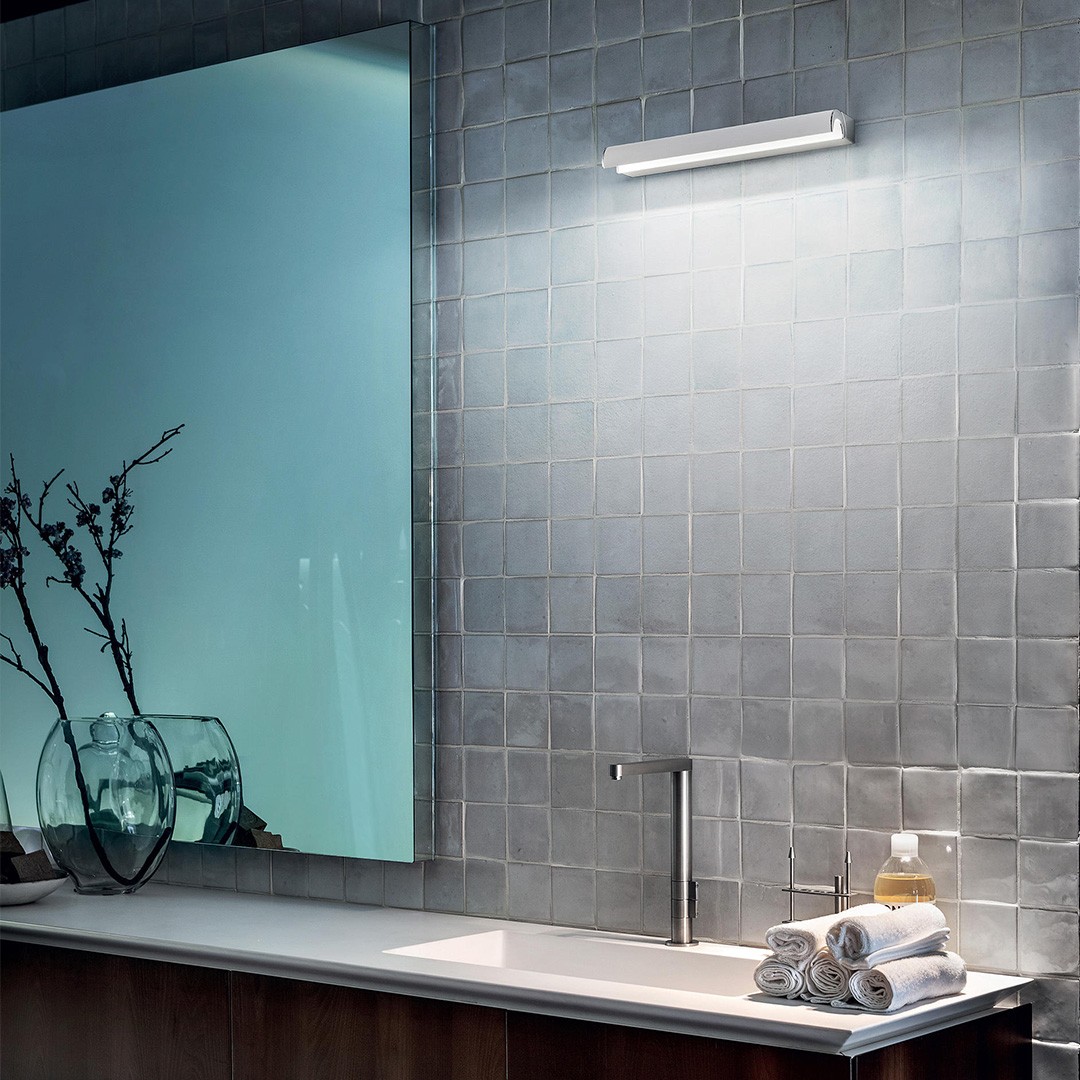 Linea Light 8390 белый настенный светильник Halfpipe 117196 - Вид №1