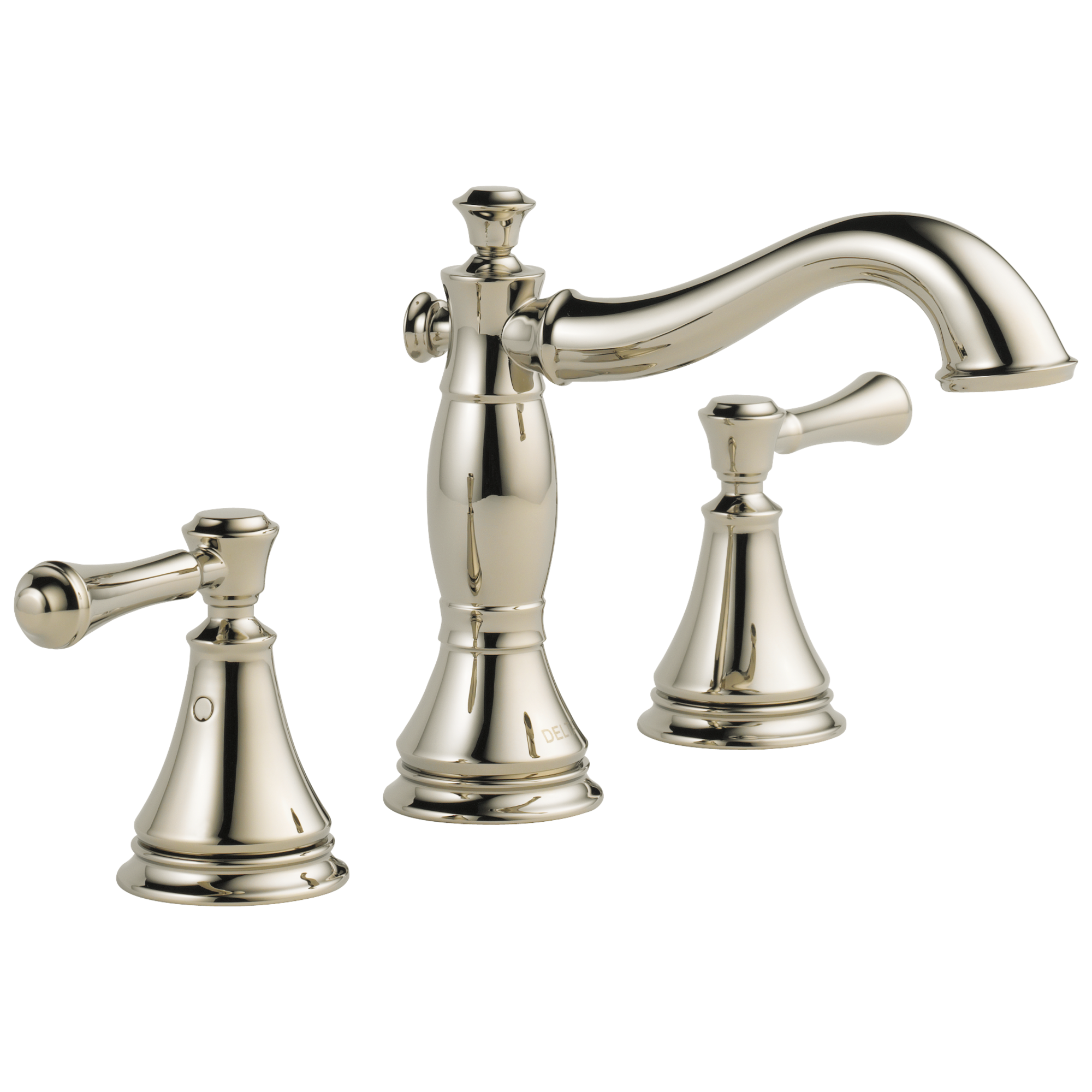 3597LF-PNMPU Смеситель для ванной комнаты с двумя ручками Delta Faucet Cassidy Полированный никель 