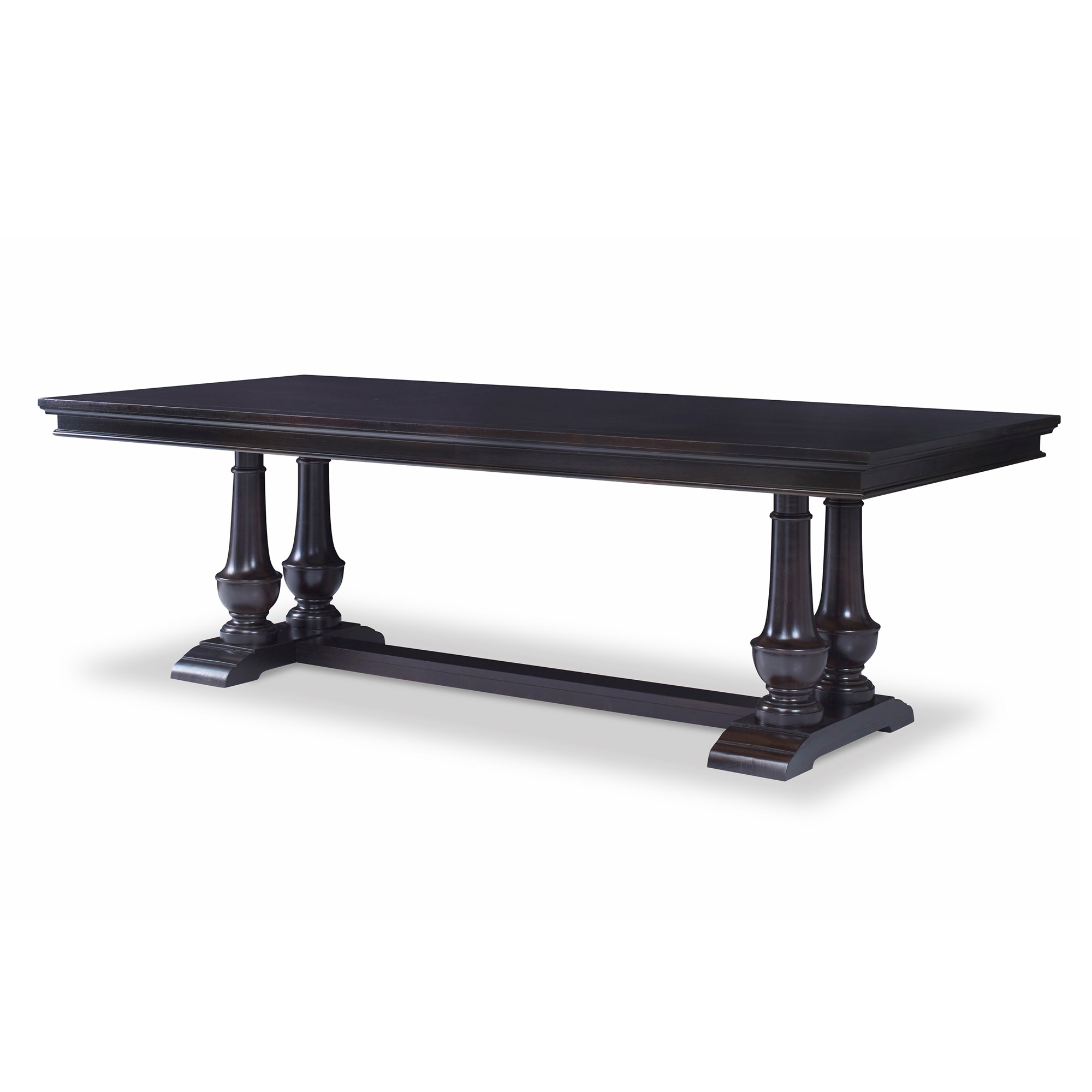 Обеденные столы 17594-600-296 Harvest Dining Table (96") -Rubbed Raven Ambella  - Вид №1