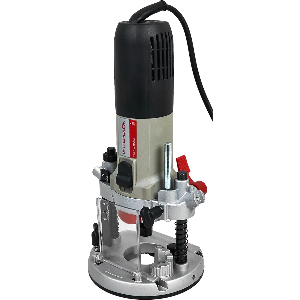 Фрезер сетевой Интерскол ФМ-40/1000Э с плавным пуском и подсветкой 86845666 STLM-0072006