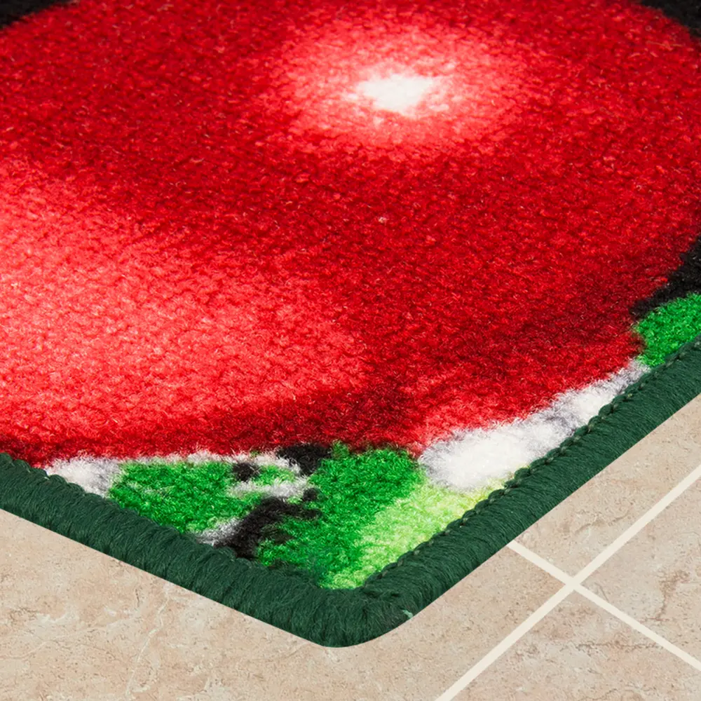 Коврик Новогодние шары 40x60 см нейлон цвет мультиколор 83704053 STLM-2192383 CTIM  - Вид №1