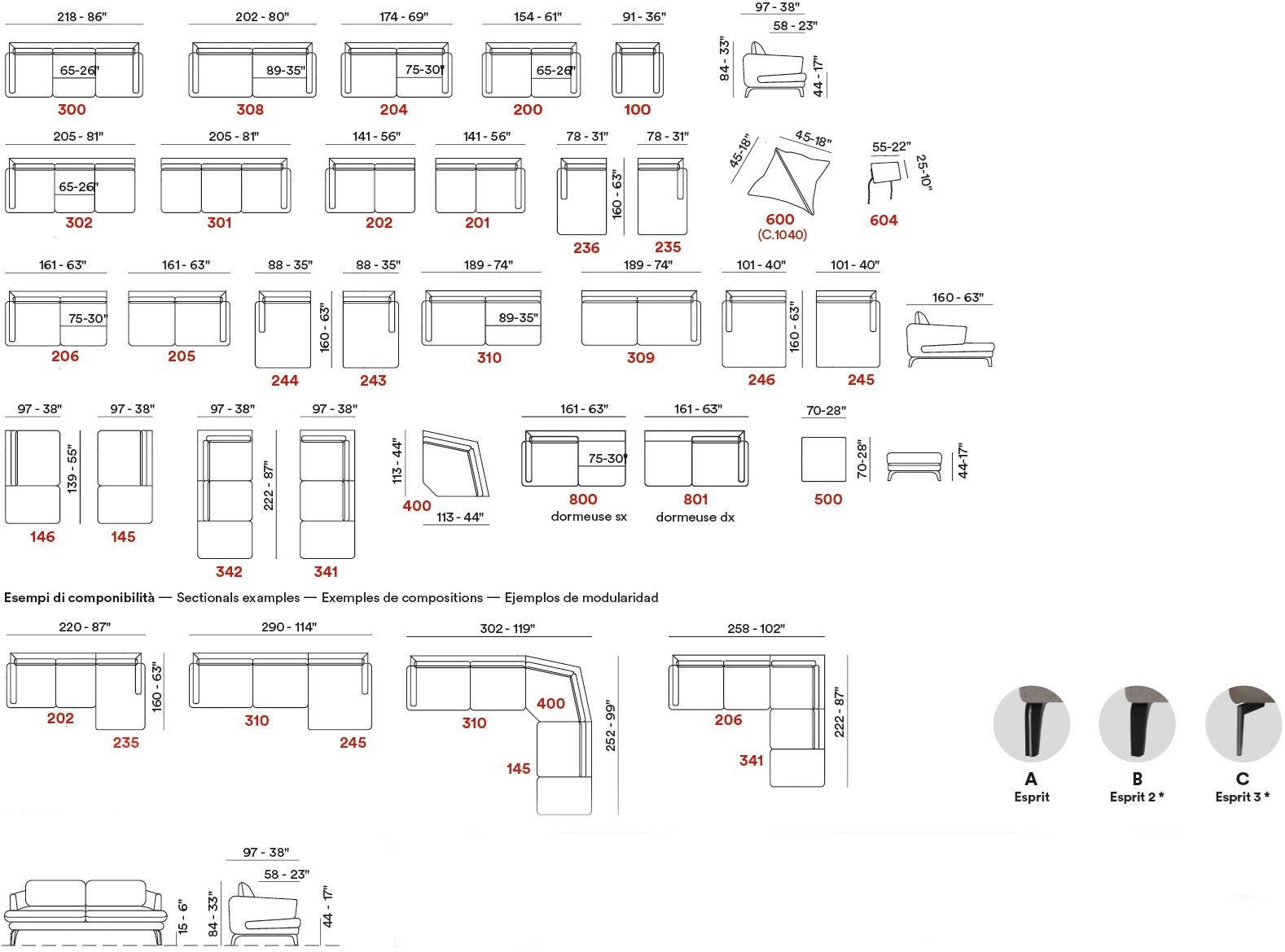 Max Divani Угловой диван в коже Esprit sun-id-1500479 - Вид №10