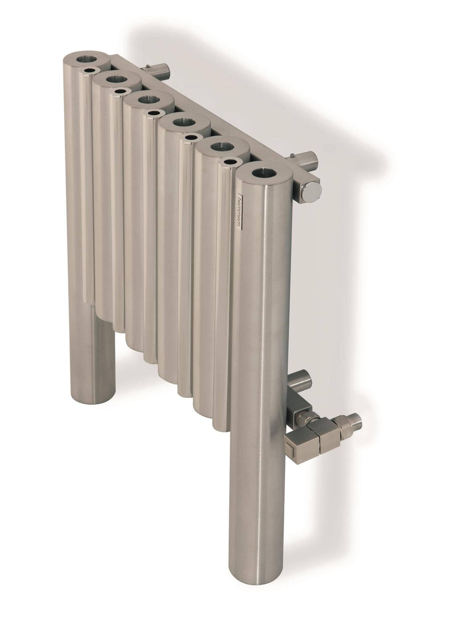 Радиатор Hammam TEMPLE Stainless steel radiator комбинированный; электрический или водяной Сталь  - Вид №5