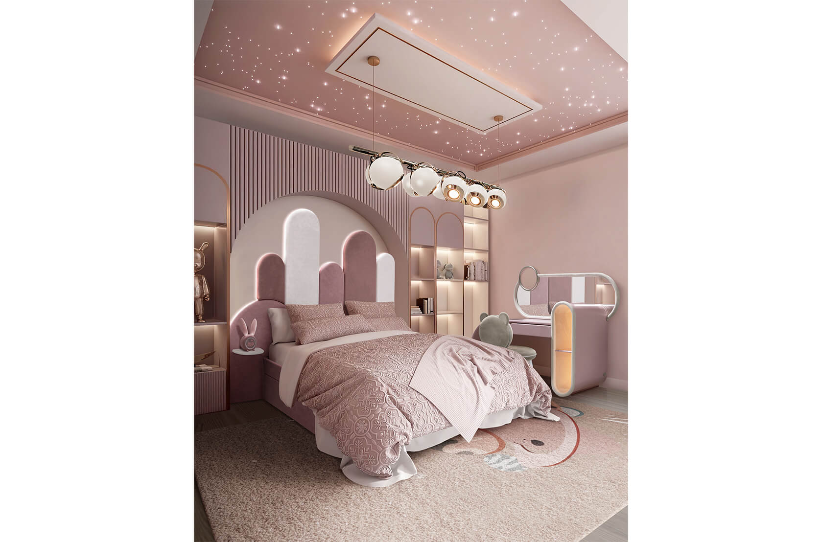 CIST466 Детская односпальная кровать Мерида Circu  - Вид №6