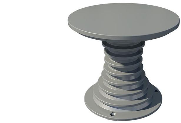 GHM-ECLATEC Стул из металла Bell'ora sun-id-1450899 - Вид №3