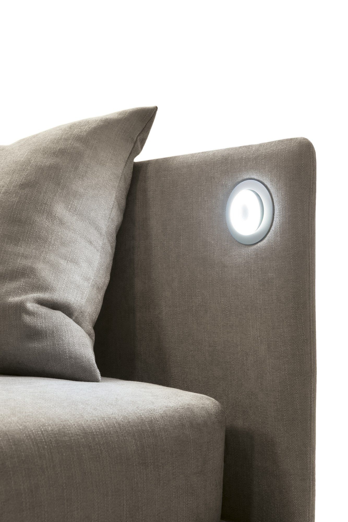 Односпальная кровать с мягким изголовьем Bolzan Line ARCH-00044650 - Вид №4