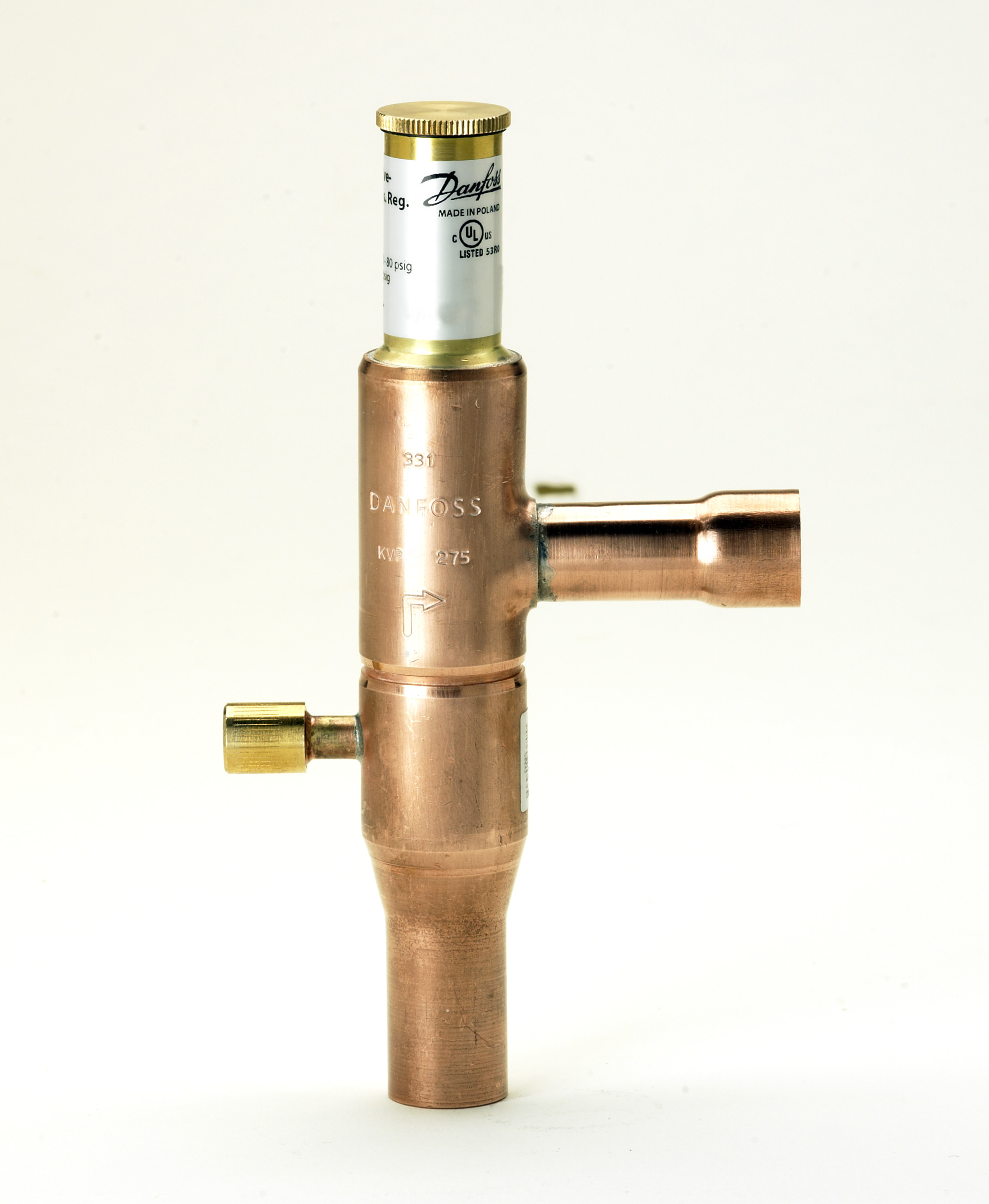 Danfoss KVP — Регуляторы давления кипения KVP 12 Клапан регулятор давления 034L0023  - Вид №3