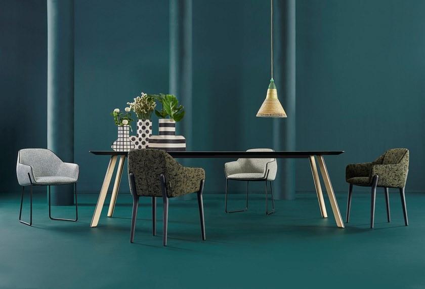 Sancal Стул с обивкой и подлокотниками Nido sun-id-1421523 - Вид №2