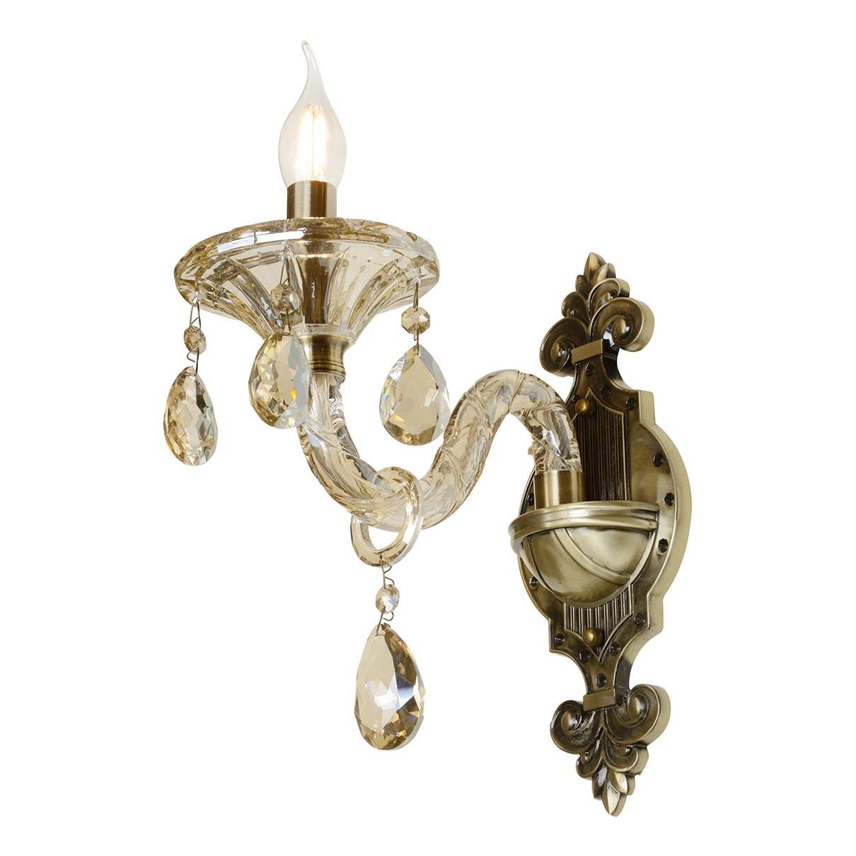 Бра настенное бронзовое iLamp Asia 61079/1 BR ILAMP СВЕЧА 00-3949094 Бронза  - Вид №2