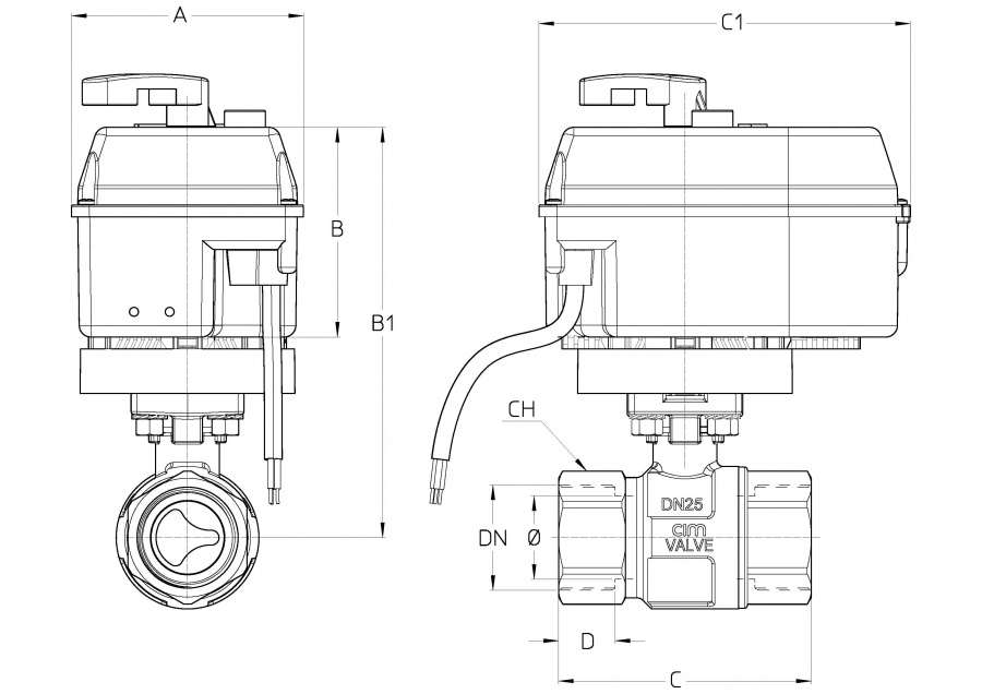 CIMBERIO CIM 690 12 Автоматический запорно-регулирующий клапан CIM 690  - Вид №1