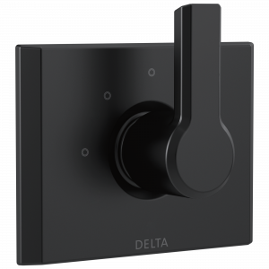 T11899-BL 3-позиционная регулировка 2-портового дивертора Delta Faucet Pivotal Матовый черный