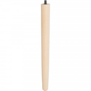 82732515 Ножка для табурета круглая 410x10 мм дерево цвет бежевый