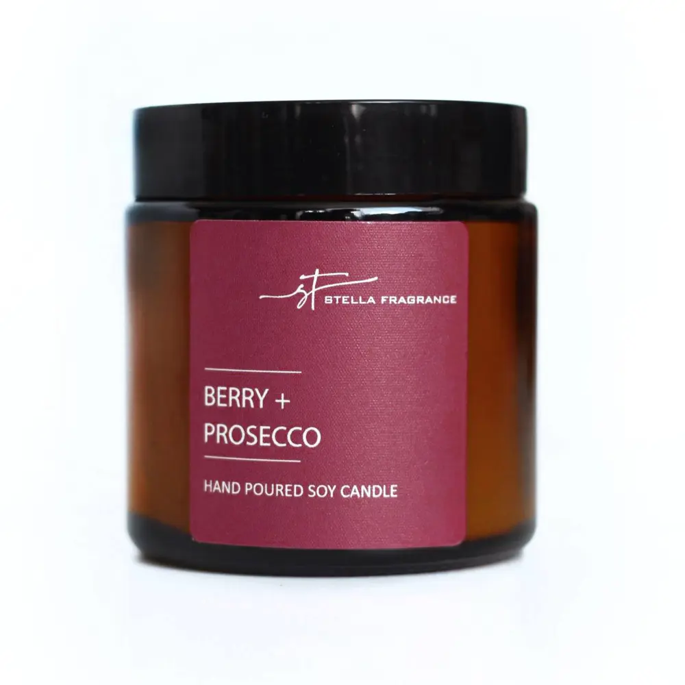Свеча ароматизированная в стакане Berry Prosecco 7 см 89012471 STLM-2169390 STELLA FRAGRANCE  - Вид №1