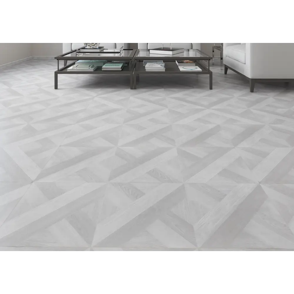 Ламинат Santreyd «Тренза Бланка» серый с фаской 8 мм 86584899 STLM-1326041 - Вид №6