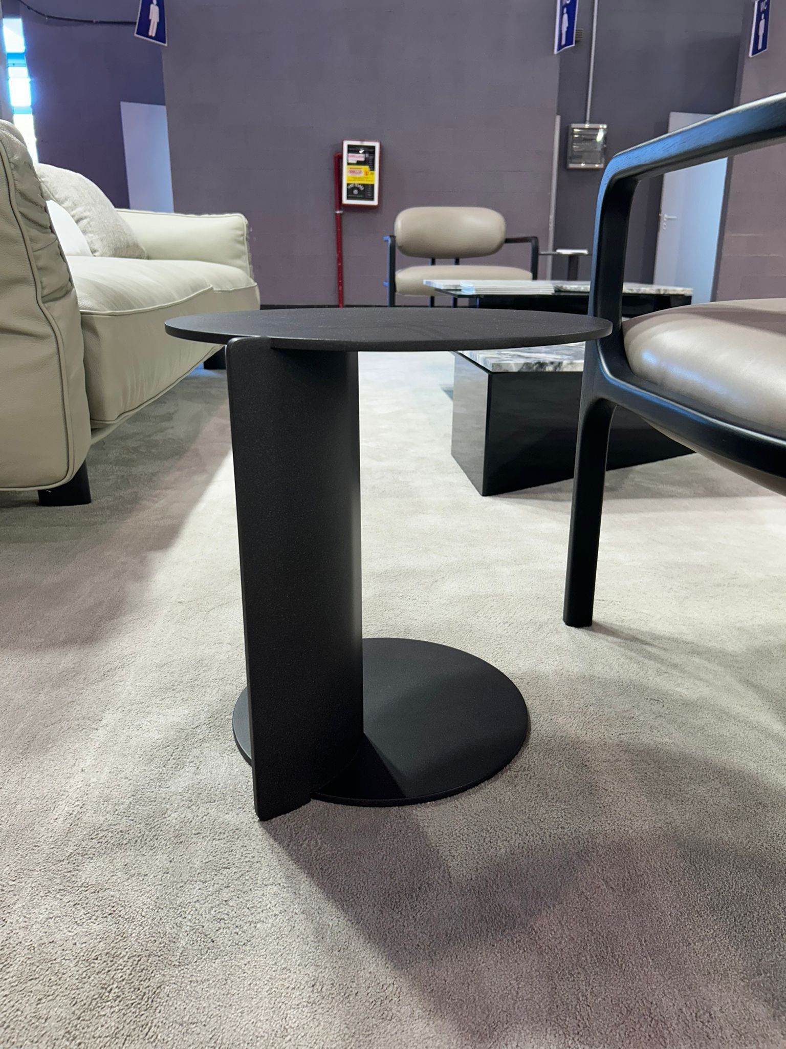 Круглый металлический журнальный столик In Stock Arketipo ARCH-00052592 - Вид №6