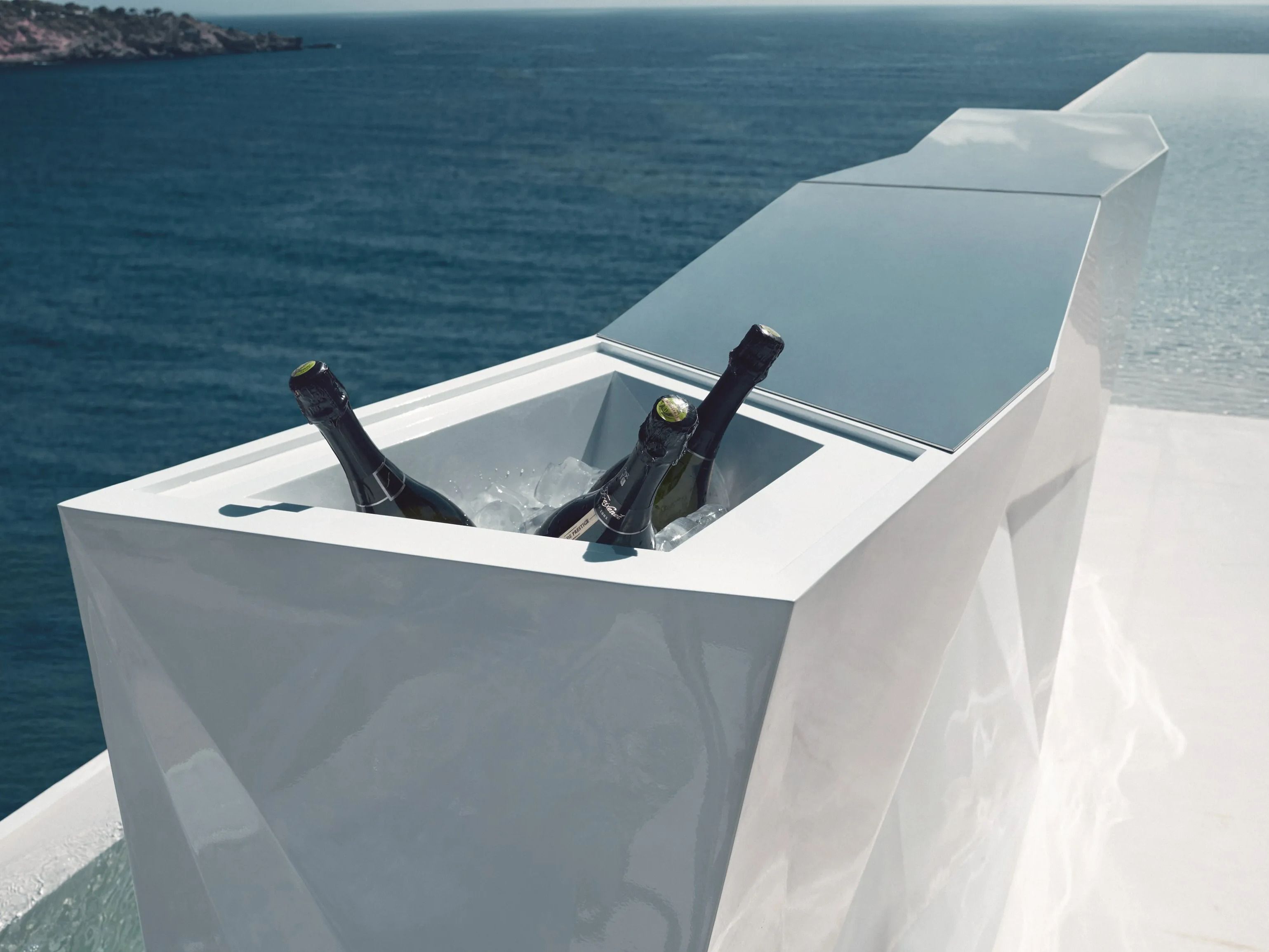 Открытый полиэтилен освещенный барная стойка Vondom Faz ARCH-00078092 - Вид №5