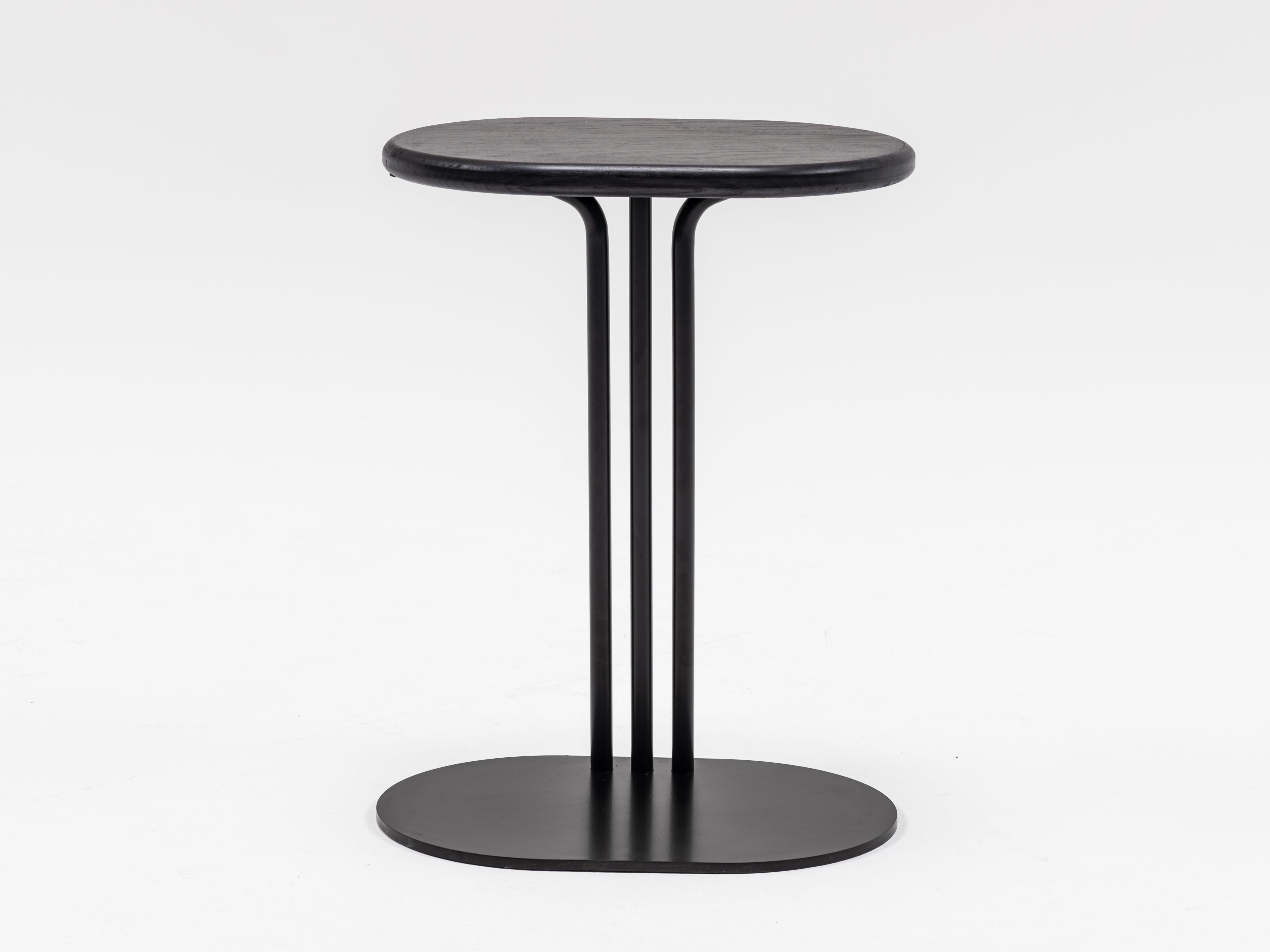 Высокий овальный журнальный столик из ясеня Papell Design Moi ARCH-00052151 - Вид №1