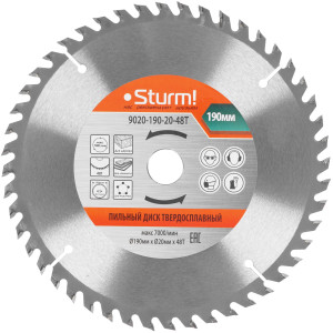 Диск пильный Sturm! 9020-190-20-48T 1287304