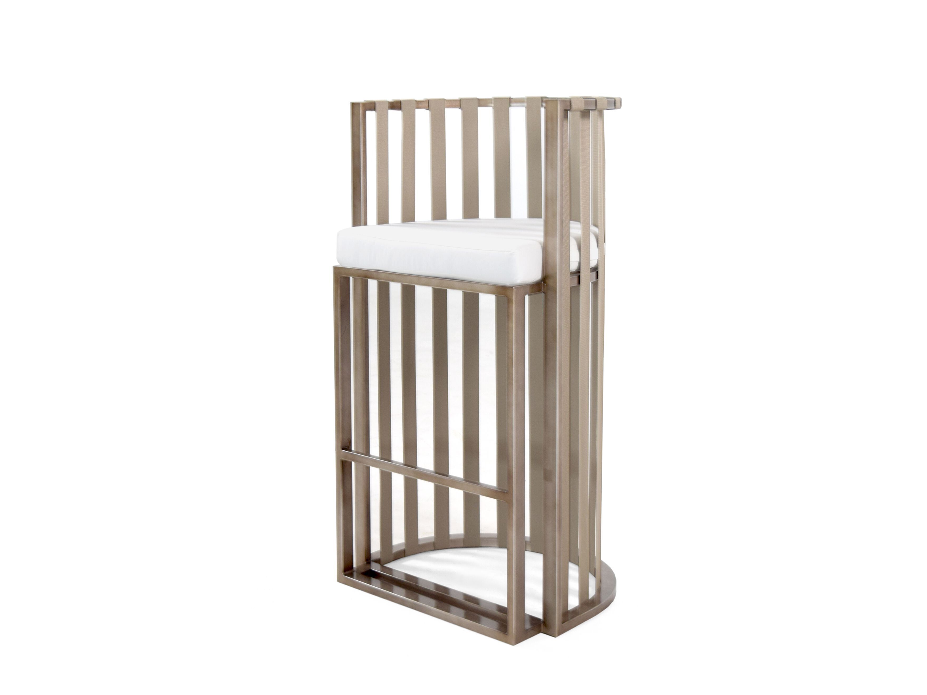 Алюминиевый садовый стул с подставкой для ног ABLE Богота ARCH-00058509 - Вид №1