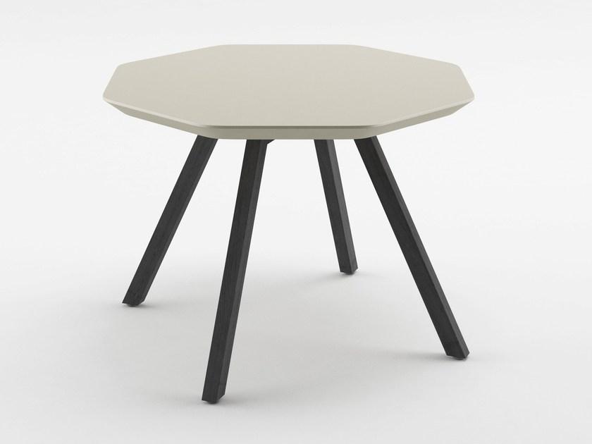 ALMA DESIGN Восьмиугольный журнальный столик из мдф для гостиной X table sun-id-1421237 - Вид №1
