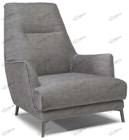 Natuzzi Кресло из ткани с подлокотниками с высокой спинкой sun-id-1392208