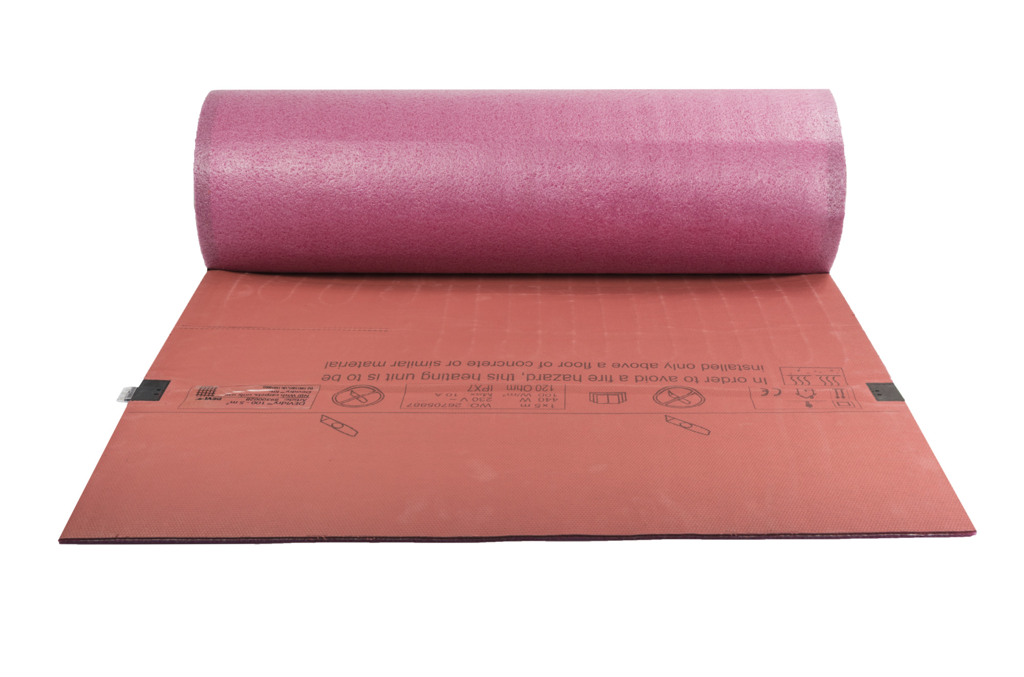 Danfoss DEVIdry™ — нагревательные маты под ламинат/дерево DEVIdry 100 нагревательный мат 3 м2 89300024 