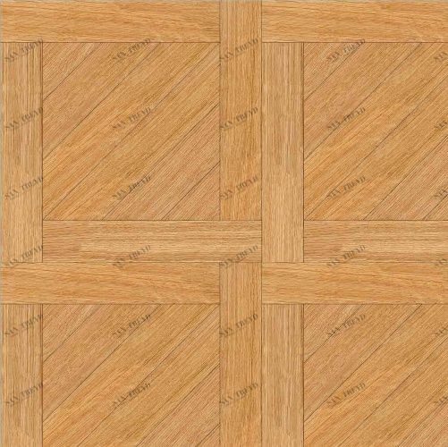 Художественный паркет Da Vinci Щитовой 26-464 Дуб (Гладкая) 500х500 мм 26010464