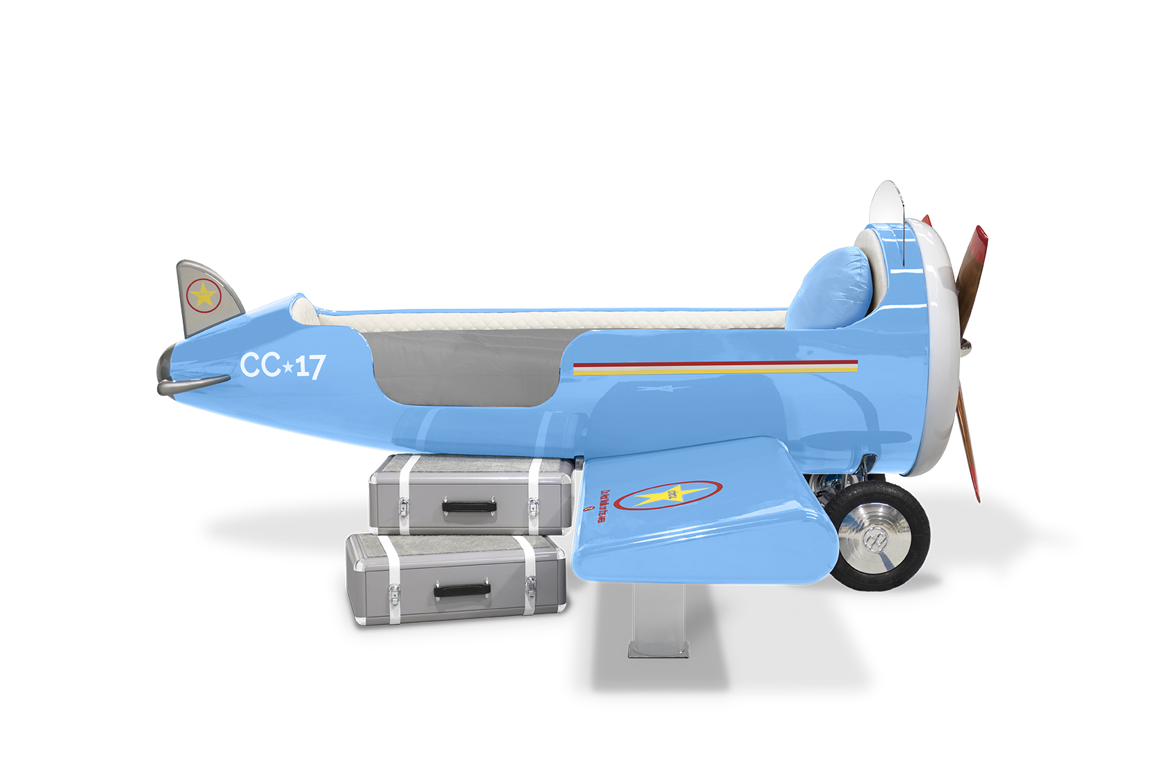 CIST26 Детская кровать самолет Sky One Circu  - Вид №1