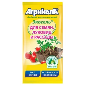 Средство для защиты садовых растений от болезней Агрикола «Экогель» для семян луковиц и рассады 20 мл 82205288 STLM-2107053