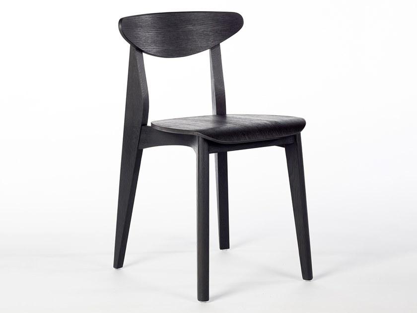 Wildspirit Деревянный стул с открытой спинкой Ink sun-id-1486424 - Вид №1