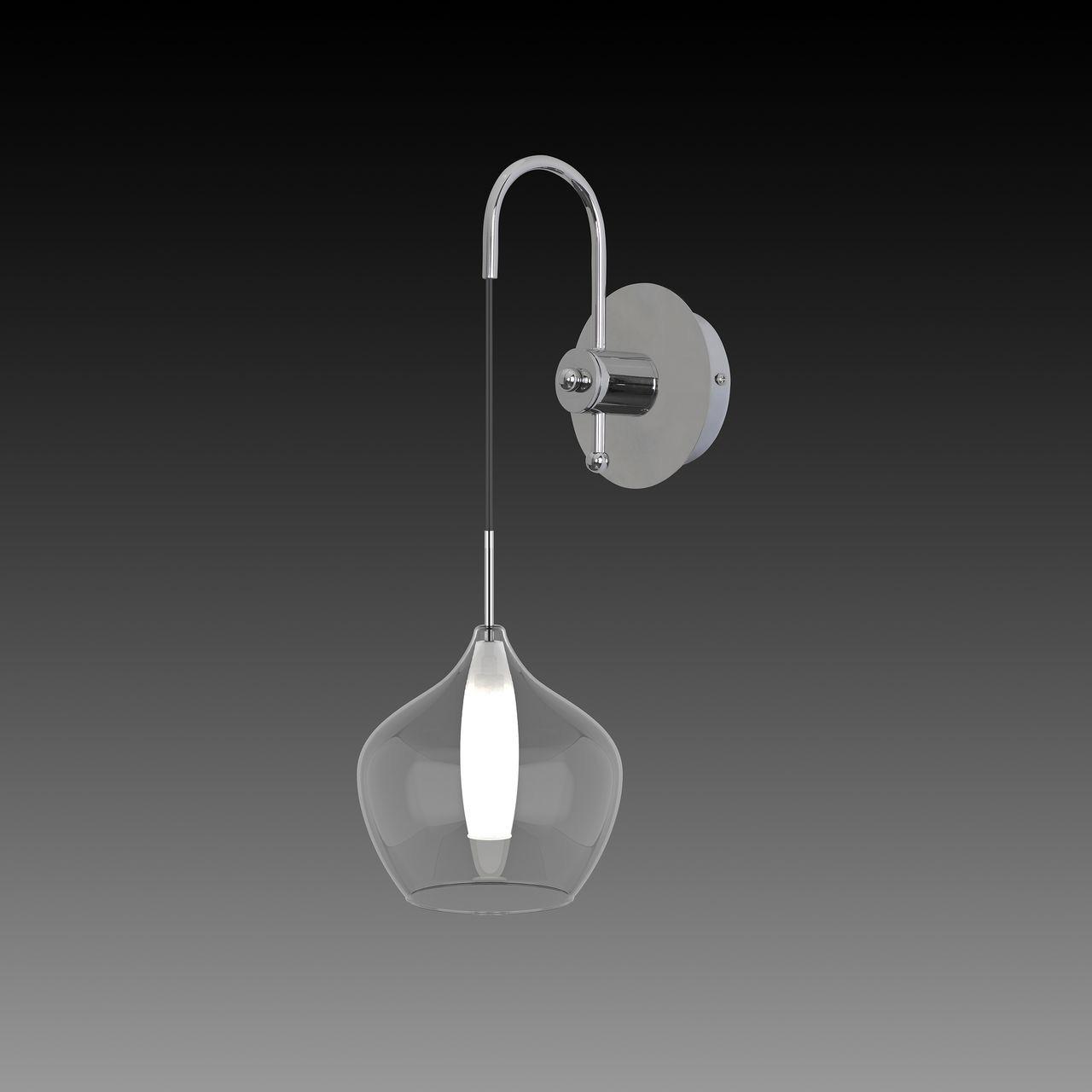 Бра Lightstar Pentola 803541 LIGHTSTAR  078622 Прозрачный;хром  - Вид №1