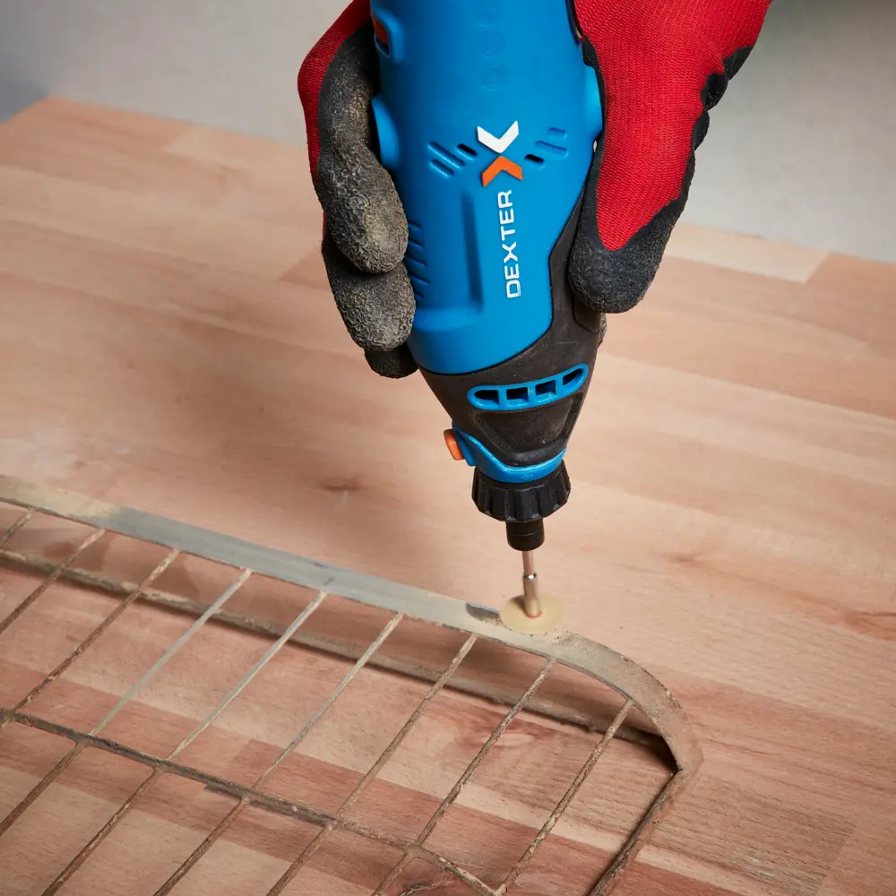 Гравер сетевой Dexter 5 150MD2.5, 150 Вт, гибкий вал и набор насадок 62 шт STLM-2107499 - Вид №18