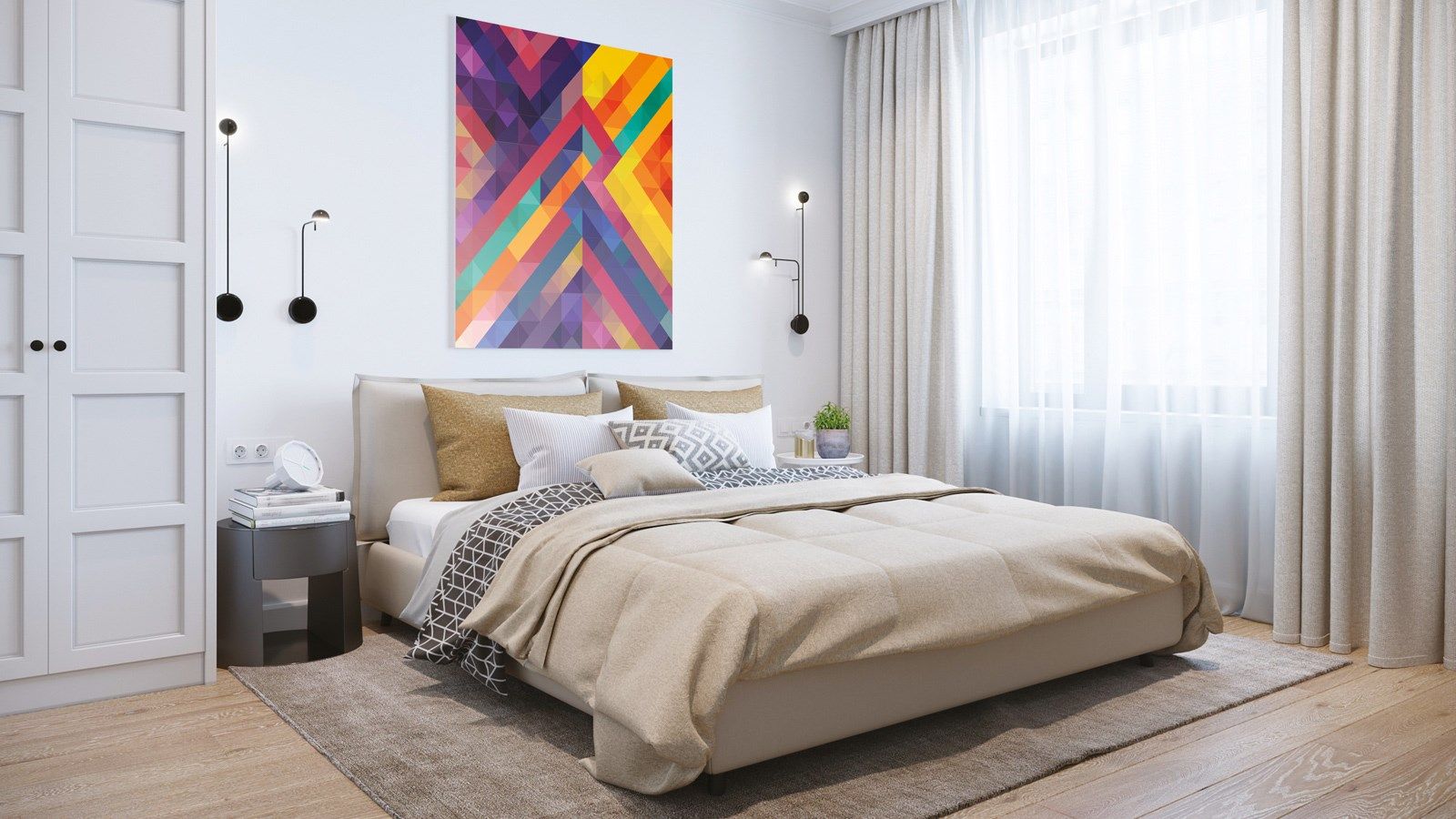 Акустическая панель из полиэфирного волокна Virag Floors Evolution-полы из SPC и LVT ARCH-00019978 - Вид №1