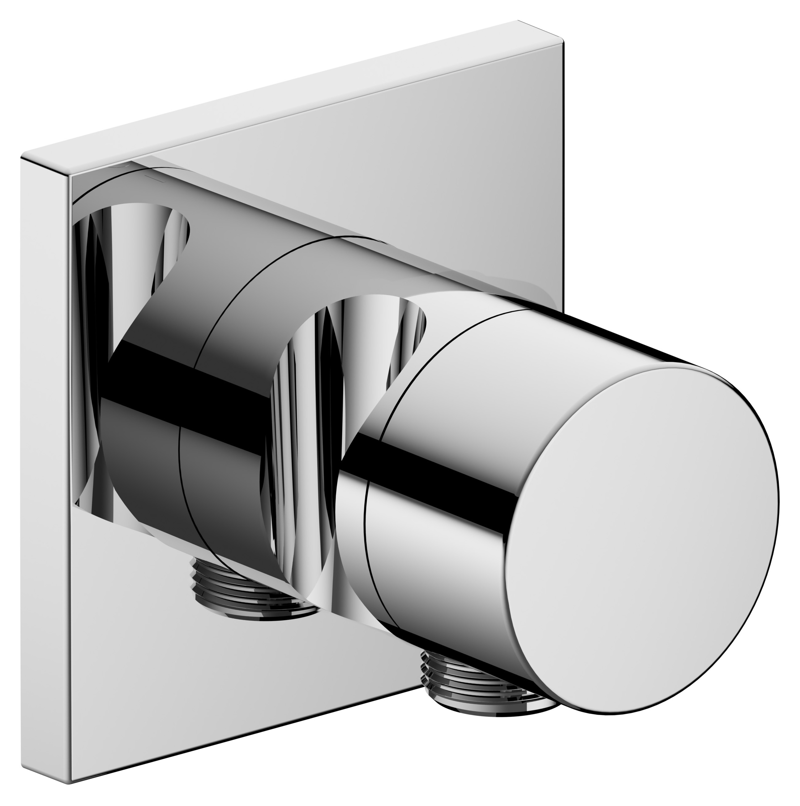 59557010202 Встраиваемый запорный вентиль с переключателем на 2 потребителя, выводом для шланга и держателем лейки DN 15 KEUCO IXMO