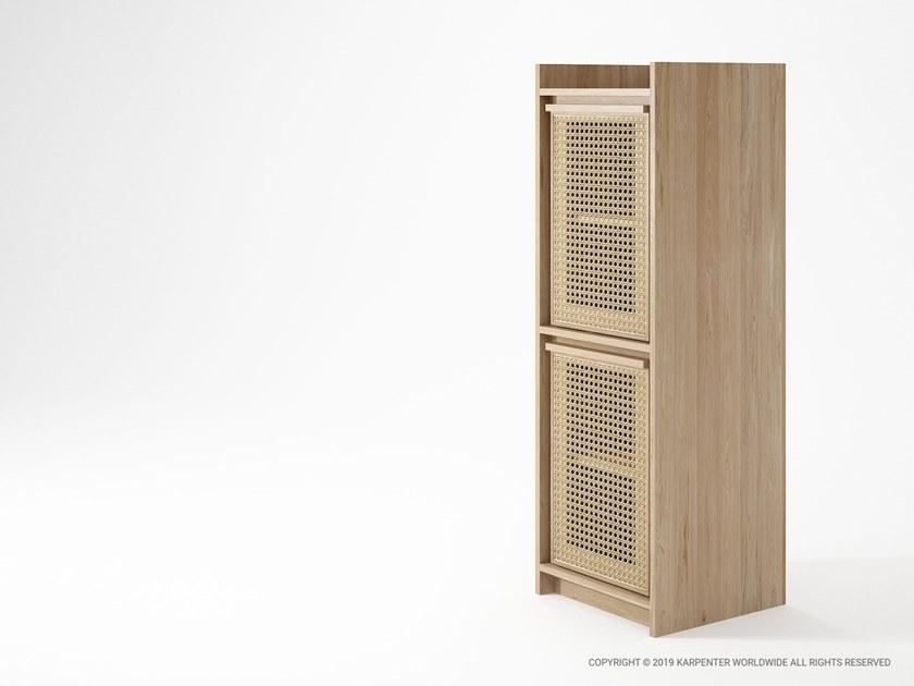 KARPENTER Комод из массива дерева и ротанга Roots sun-id-1422030 - Вид №7