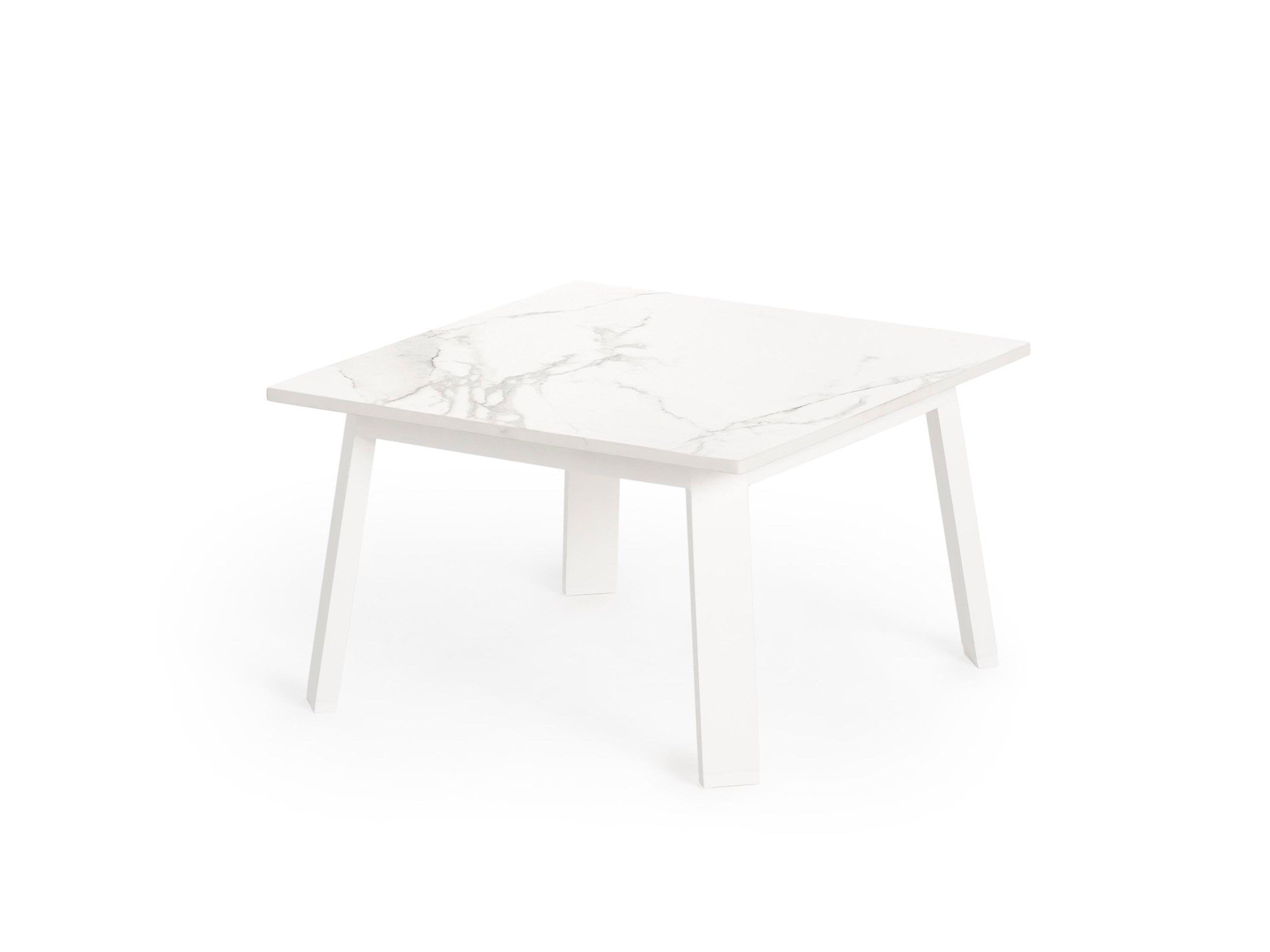 Термолаккированный алюминиевый квадратный журнальный столик GANDIABLASCO Timeless ARCH-00000981 - Вид №1