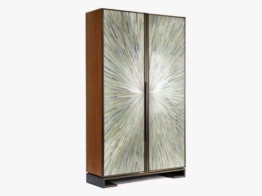 Шкаф с соломенной инкрустацией REDA AMALOU DESIGN Limited Edition ARCH-00036101