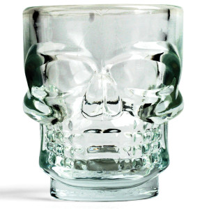 GL06 Набор стопок skull 4 шт 30 мл Kikkerland