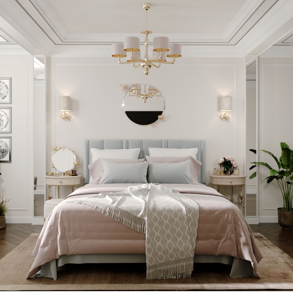 79025 Зеркало Терра Айвори BOGACHO 4627174557893