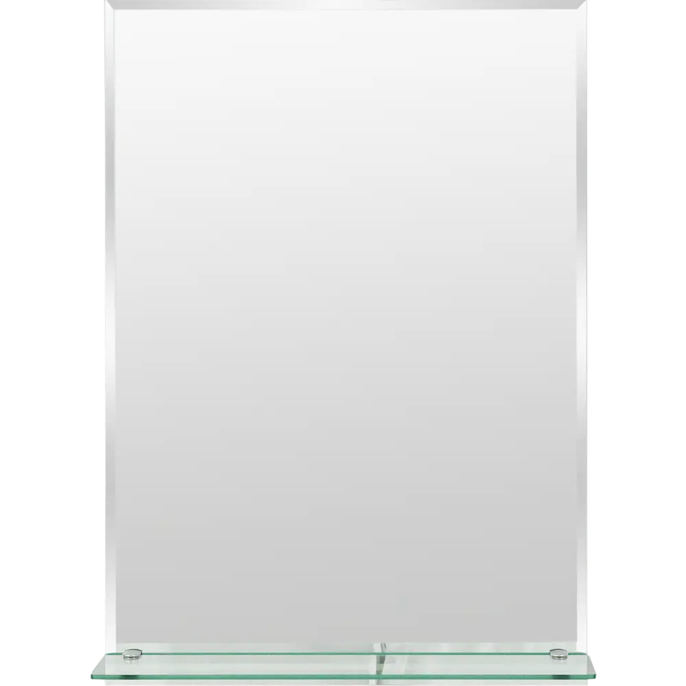 11901373 Зеркало для ванной Omega Glass NNSP008М с полкой 50x70 см прямоугольное STLM-0990966 Бытовое зеркало с полкой - Вид №1