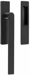 Formani Подъемно-раздвижные ручки пвд черный сатин Arc