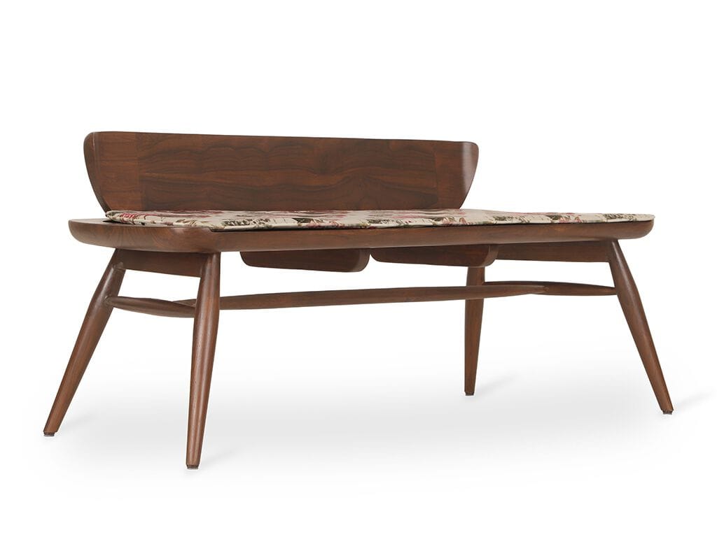 Скамейка из тикового дерева со спинкой Alankaram BUYUK ARCH-00138073 - Вид №4