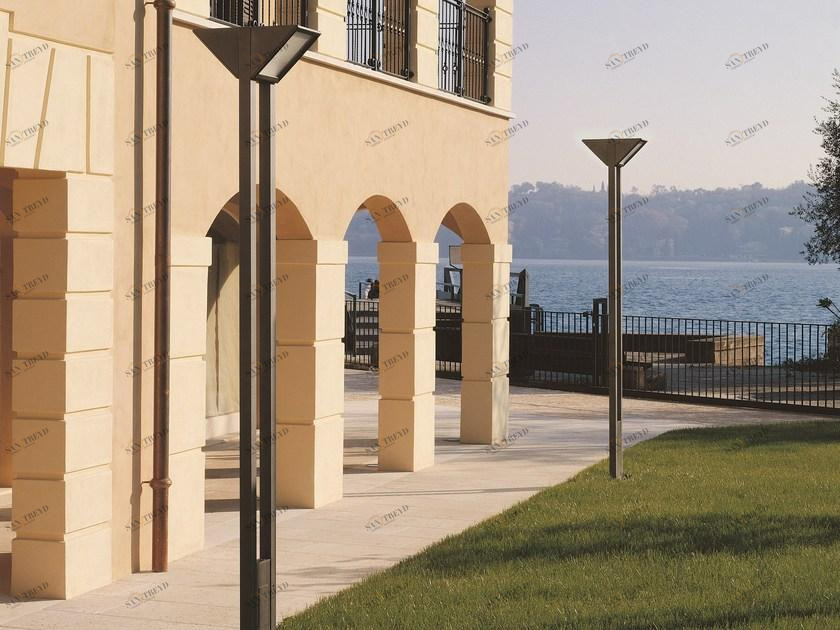 Goccia Illuminazione Алюминиевый садовый фонарь Triangolo city sun-id-1370110