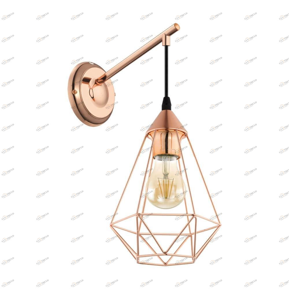 Бра настенное медное Eglo Tarbes 49082 EGLO TARBES 00-3929941 Медь 