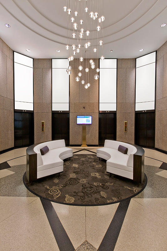 FSRT660 Система облицовки стен Levele с плавающими панелями из нержавеющей стали с отделкой из каймового камня в Кэссиди Терли, Сан-Хосе, Калифорния Forms-surfaces  - Вид №20