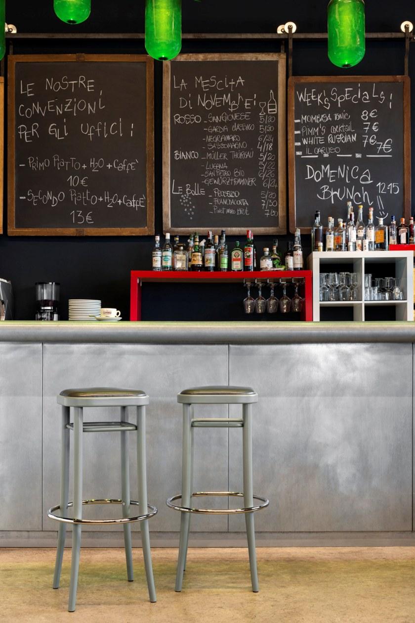 Wiener GTV Design Барный стул высокий, обитый буком Vienna 144 sun-id-1436410 - Вид №1