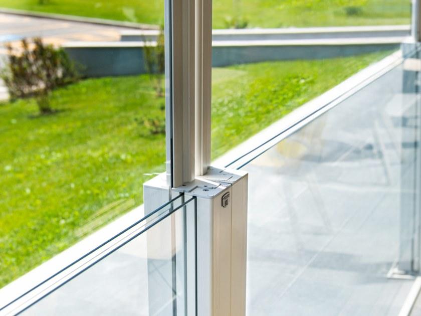 Protezioni Экран с вертикально раздвижными стеклянными панелями Pareo sun-id-1407237 - Вид №3