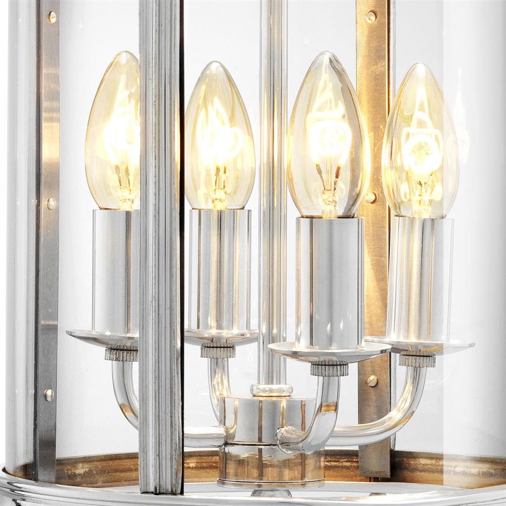 Подвесной светильник 106375 от Eichholtz EICHHOLTZ ДИЗАЙНЕРСКИЕ 242951 Серебряный  - Вид №3